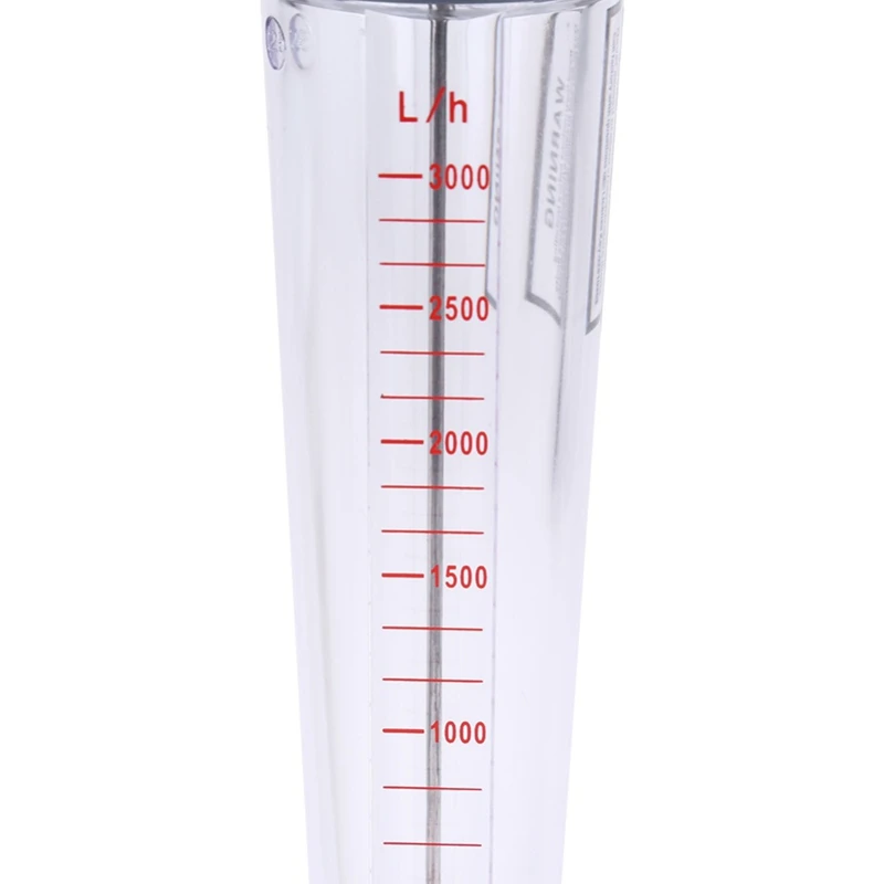 HLZS-LZS-25 расходомер пластиковые трубки типа 300-3000L/H ротаметр воды Жидкостный расходомер измерительные инструменты для химический светильник