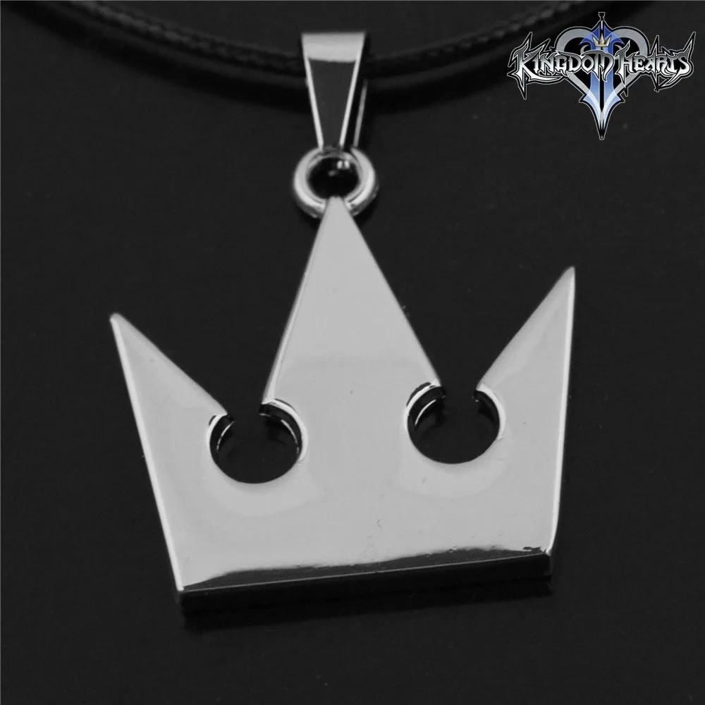 Dropshipping Fine Jewelry Kingdom Hearts Imperial Crown Metal Necklace