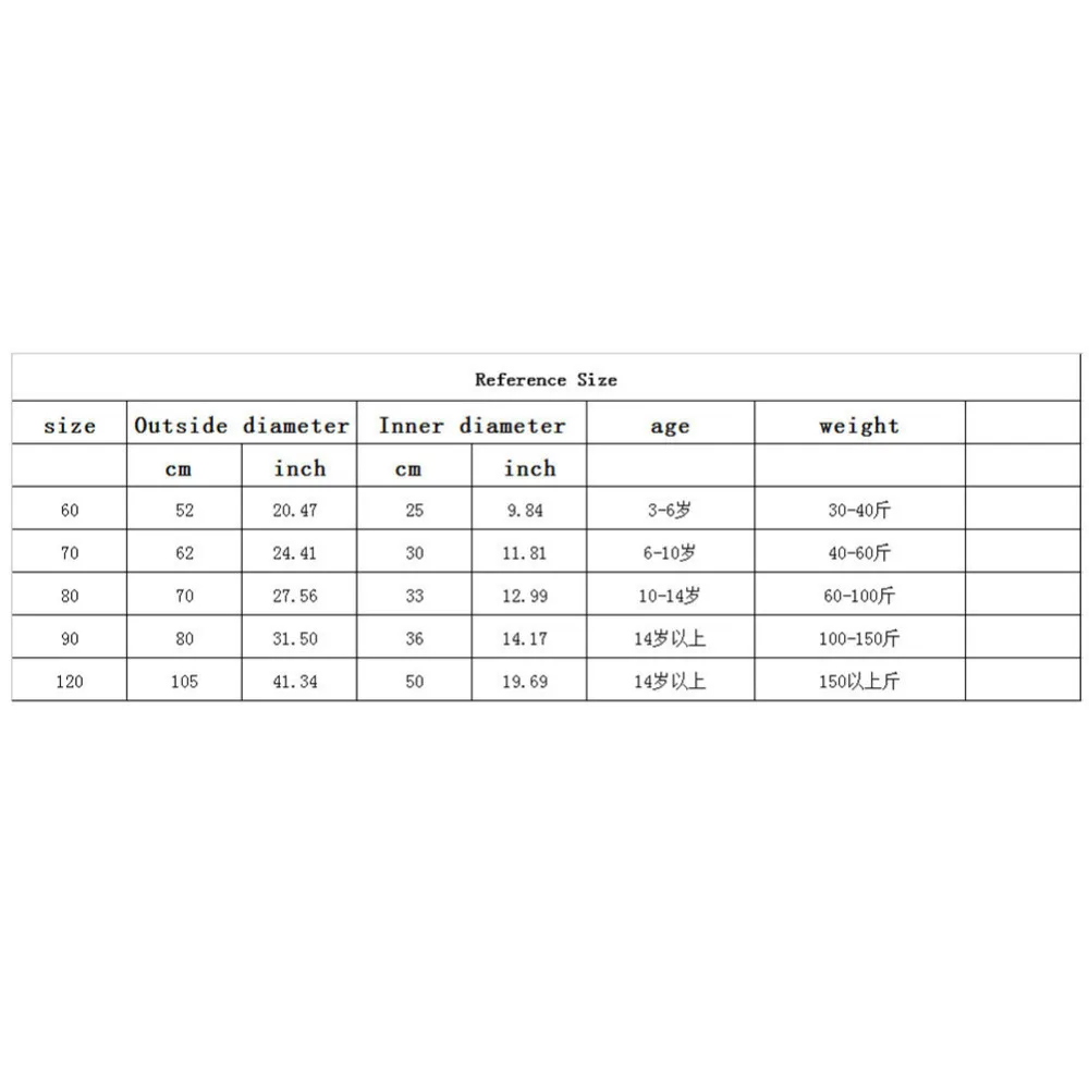 size  chart