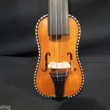 Барокко Стиль Pochette маленькая скрипка SONG бренд Скрипка 5 5/", громкий звук#9639