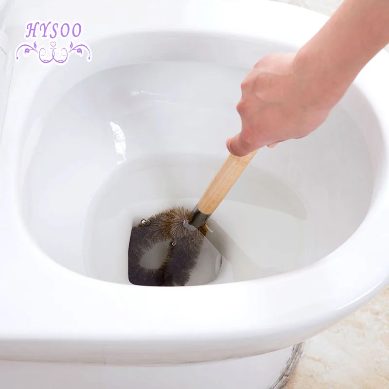 Bristles soft hair long handle toilet brush no dead angle toilet brush