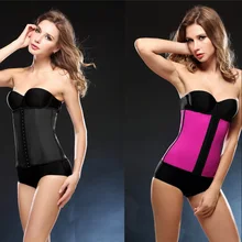 SGS Approve Plus Size Waist Corset Body Shaper Hot Bodysuit Women Latex Shapers Underwear Women Corset Waist Trainer