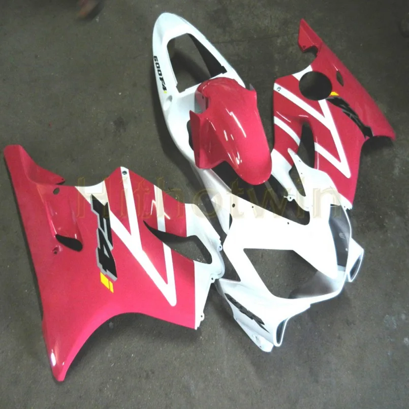 G Капот мотоцикла на заказ для Honda 01-03 CBR600F4i 2001 2002 2003 обтекатель двигателя+ винты+ литьевая форма Красный Черный - Цвет: G