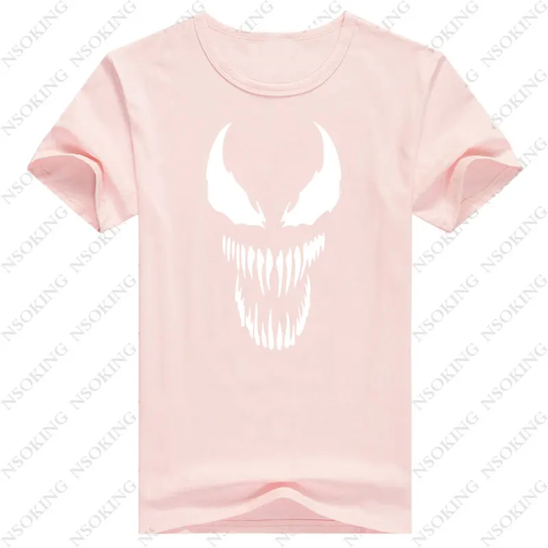 Фильм Человек-паук футболка Веном Человек-паук череп футболка отражающий светильник летние хлопковые футболки - Цвет: 27