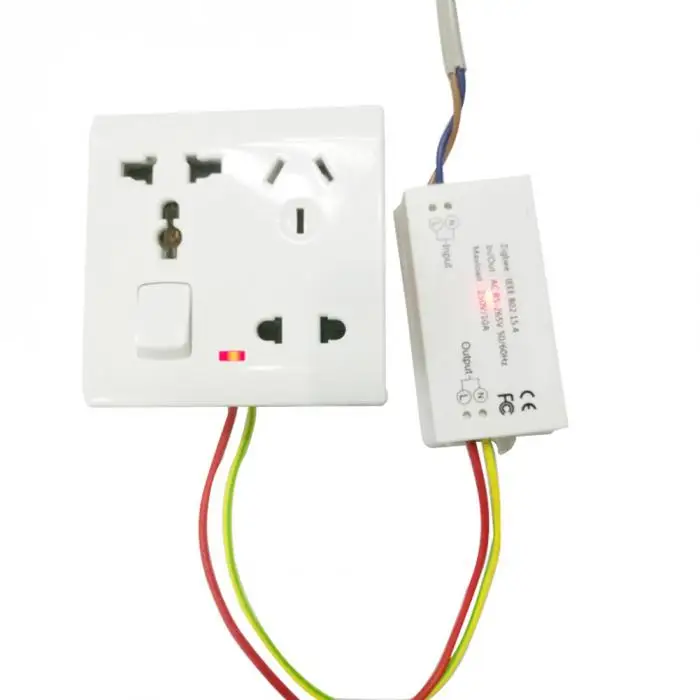 Переключатель голосового управления Zigbee Onoff "умные" аксессуары для дома для Amazon для Alexa DOM668