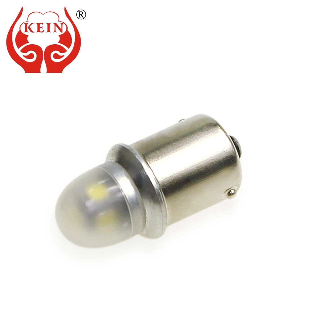 

KEIN 6PCS P21W BA15S LED 1156 Bulb red yellow S25 2835 Additional Brake Lights Reverse Turn Signal Lamp DRL 12V automotivo car