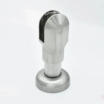 

1pc Stainless Steel Public Toilet Partition Bracing Foot Splint Bracket Hardware Accessories LO88
