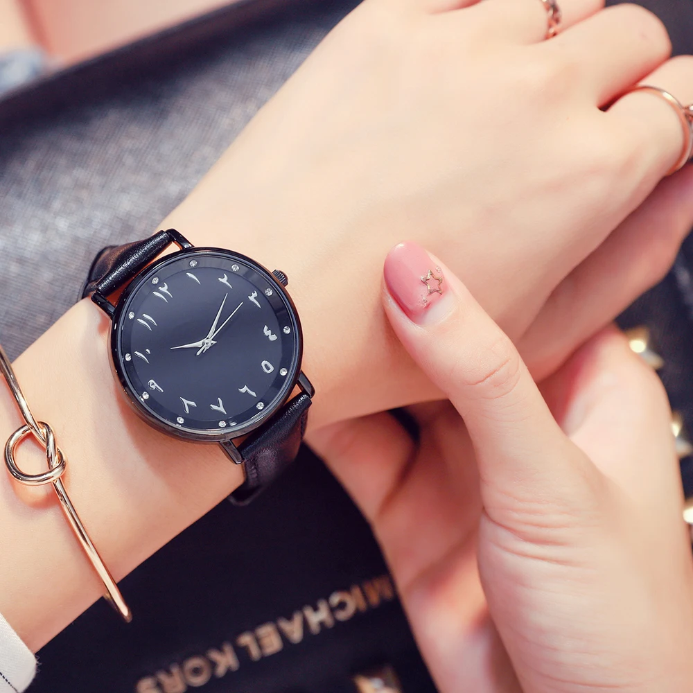 Kivo montre chiffre arabe женские часы Франция Париж Дизайн | Наручные