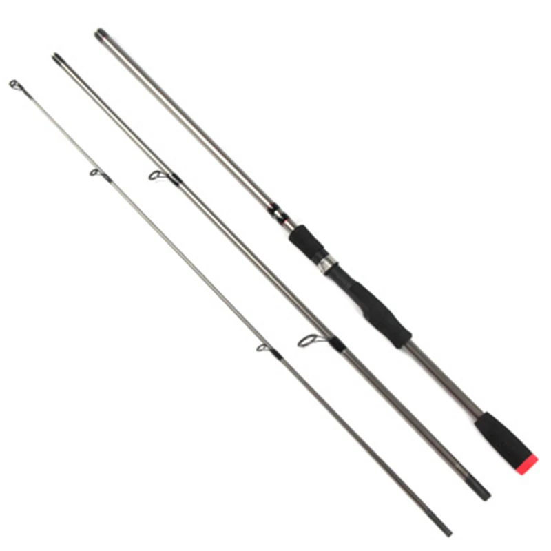 

Lieyuwang 2.1 meters M three-section carbon boat fishing rod throwing casting rod feeder carp pole fly fishing