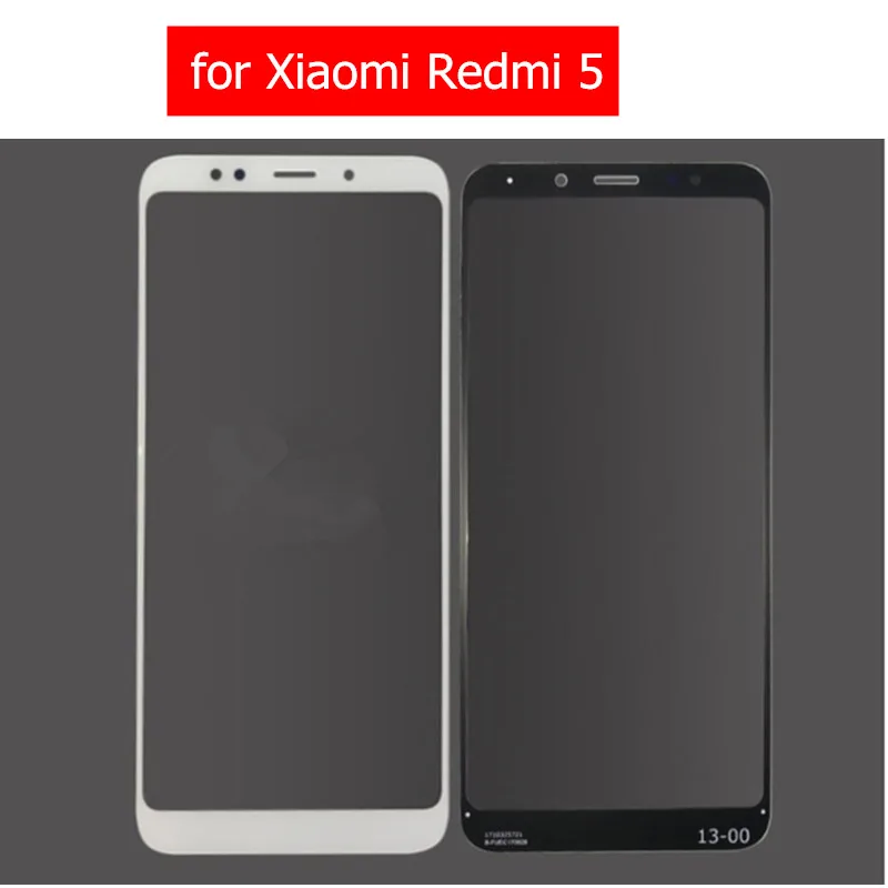 Для Xiaomi Redmi 5 сенсорный экран стеклянная панель дигитайзер сенсор Сенсорная панель Передняя стеклянная панель Redmi5 запасные части