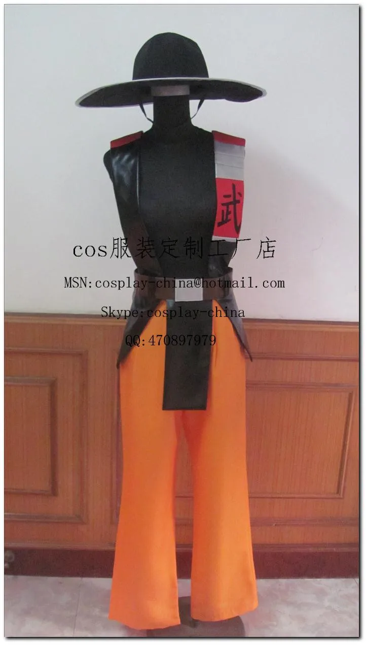 Mortal Kombat 3 Kung Lao Cosplay Costume For Adult Halloween Costumes