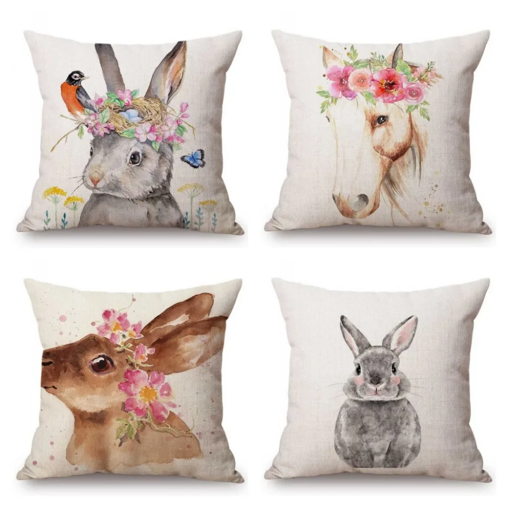 Dream flower bunny. Трикотаж с кроликами и цветами хлопка. Картинки милые Акварельные набор. Картина oqeen декор зайцы вайлдбериз. Flower Bunny (6341094)