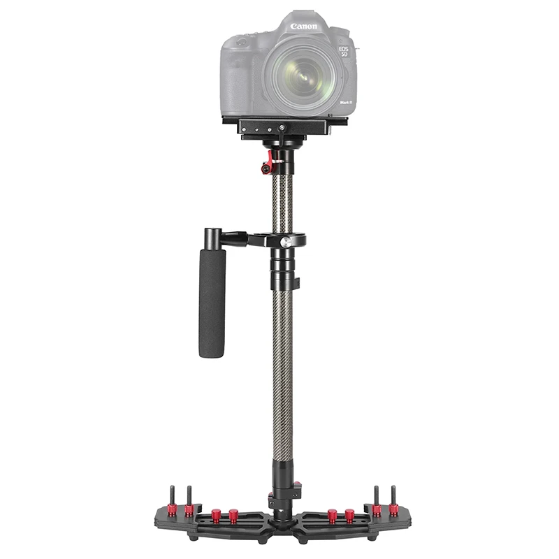 Портативный Регулируемый Стабилизатор камеры steadycam 80 см из углеродного волокна