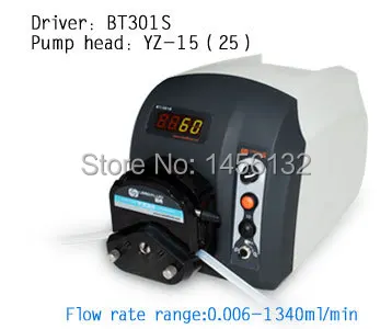 BT301S / YZ15 Variable Big Flow Speed Peristaltic Pump  Fluid Water Dosing Pump 0.006-900 ml/min