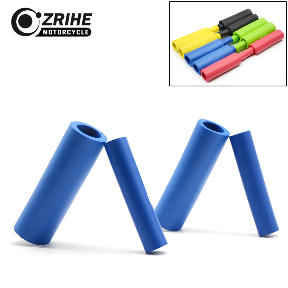 

7/8" 22mm Racing Bicycle Motorcycle Foam Sponge Grip Cover handle bar for kawasaki ZXR400 ZX7R ZX7RR ZRX1100 1200