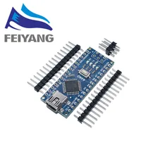 1 pièces Mini USB avec le chargeur de démarrage Nano 3.0 contrôleur compatible pour arduino CH340 USB driver 16Mhz NANO V3.0 Atmega328P/168 P(China)