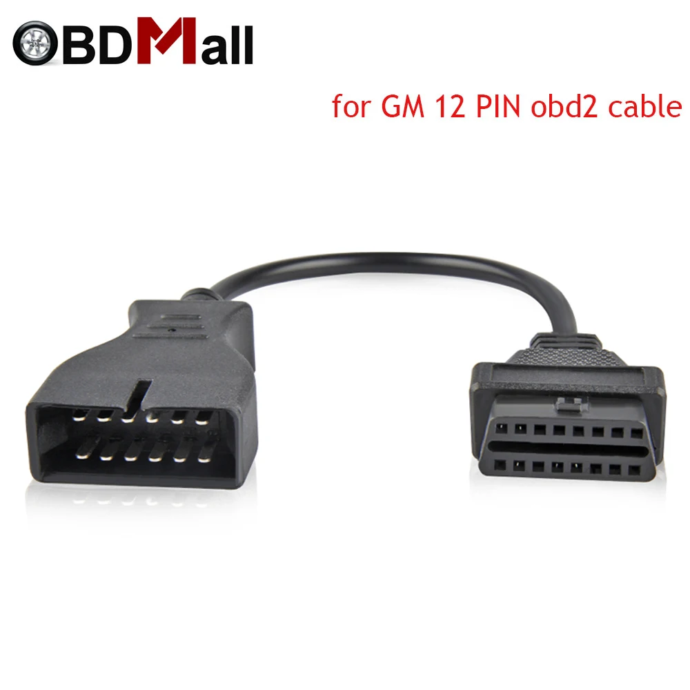 5 шт./лот OBD/OBD2 разъем для 12 контактного GM адаптера к 16 контактному