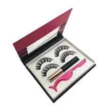 Professional Magnetic Eyeliner and Lashes Kit - 2 Pairs - Magnetic Eyeliner to Use with Magnetic Lashes - Natural Look Professional Magnetic Eyeliner and Lashes Kit - 2 Pairs - Magnetic Eyeliner to Use with Magnetic Lashes - Natural Look