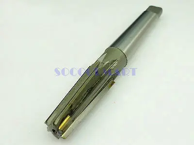 1pcs Alloy Steel 1:10 Machinery Taper Shank Straight Flute Taper Reamers 40mm