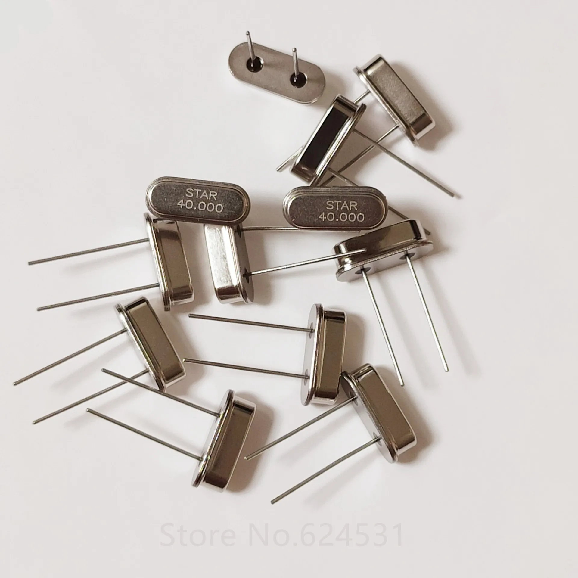 

10pcs HC-49S Inline Crystal Crystal 40MHZ 40.000MHZ 40M Resonator