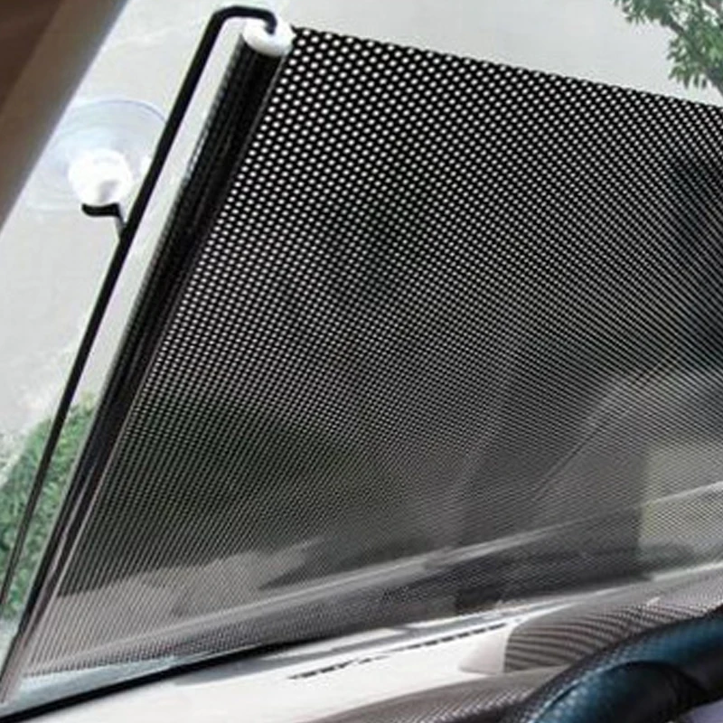 Summer window insulation curtain Car window blind Telescopic sunshade