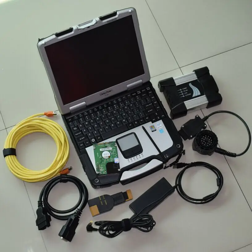  De alta calidad para BMW Icom Next con CF30 Toughbook con la última V2019.12 Rheiggold Software HDD