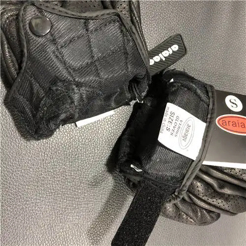 araiagv Pursuit  protector  perforated Leather Glove black  6