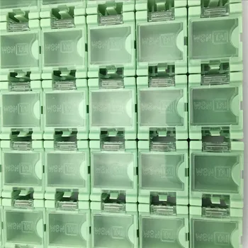 

New & Genuine High quality 50pcs SMD SMT Electronic Component Mini Storage box High quality and practical Jewelry storaged case