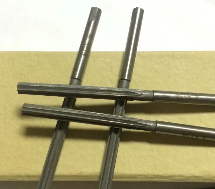 precision H7 6 Flute Straight Shank Hand Reamer 10 PCS 23 4 5 6 8 mm