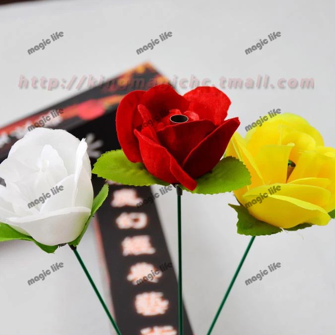 

Torch to Rose color red can be reused good package magic tricks magic sets magic props stage magic