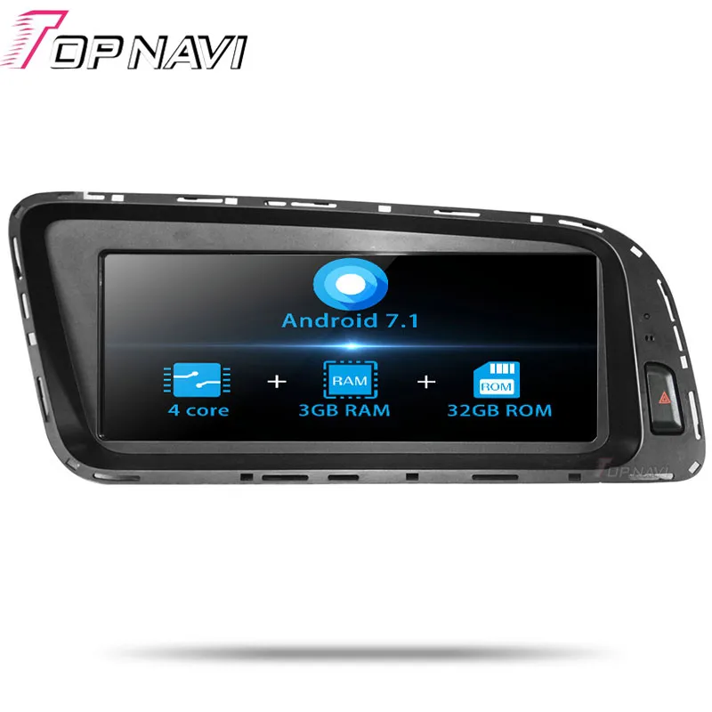 Topnavi Android 7.1 Car Media Center Player Radio For AUDI Q5 2009 2010