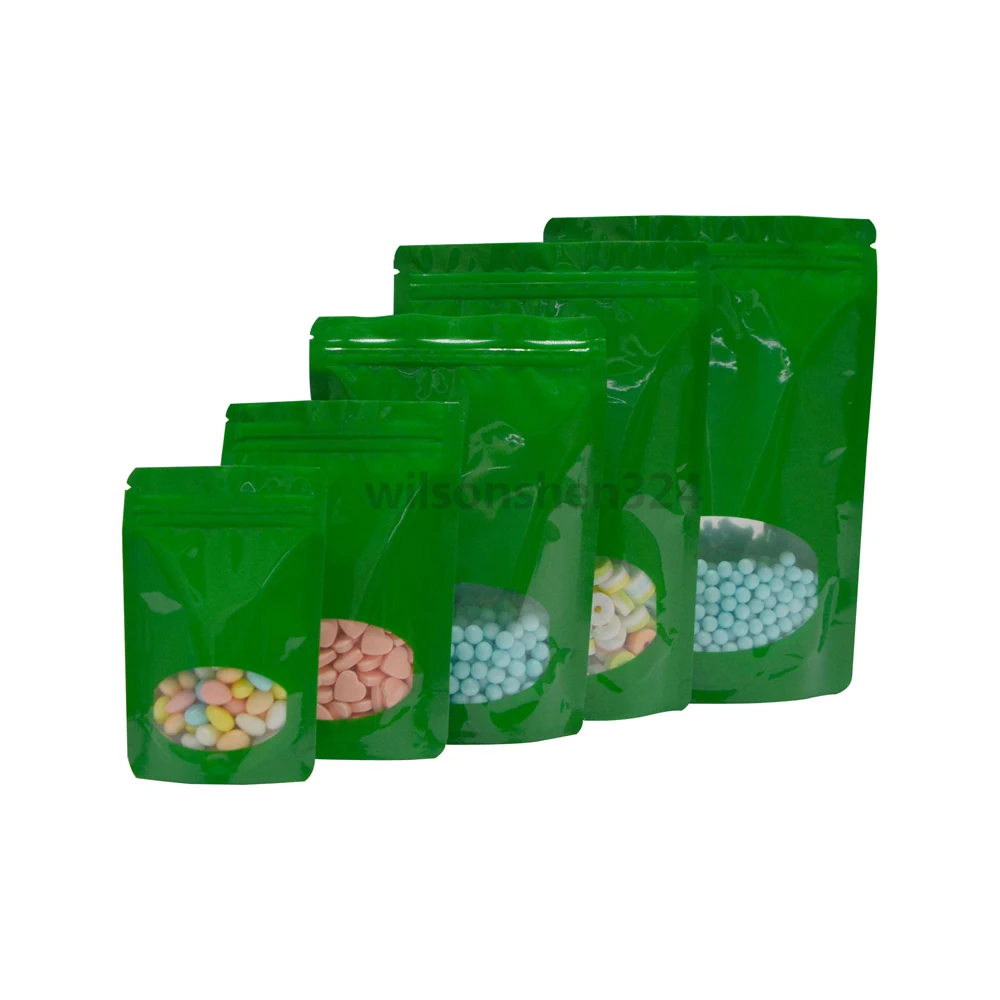 green pouch bag
