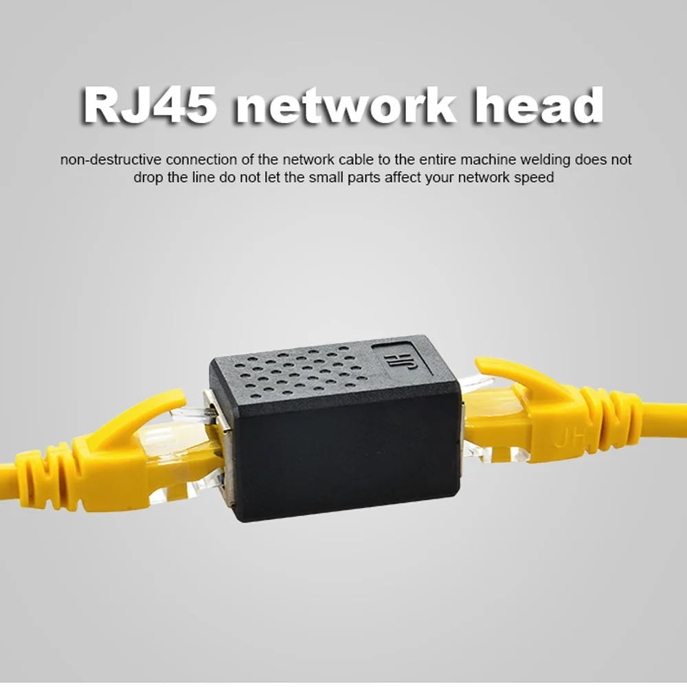 

Network Connector Adapter Cable extende 8P8C RJ45 Lan Cable Coupler Extender RJ45 Extension Converter Female to Female Cat7/6/5e