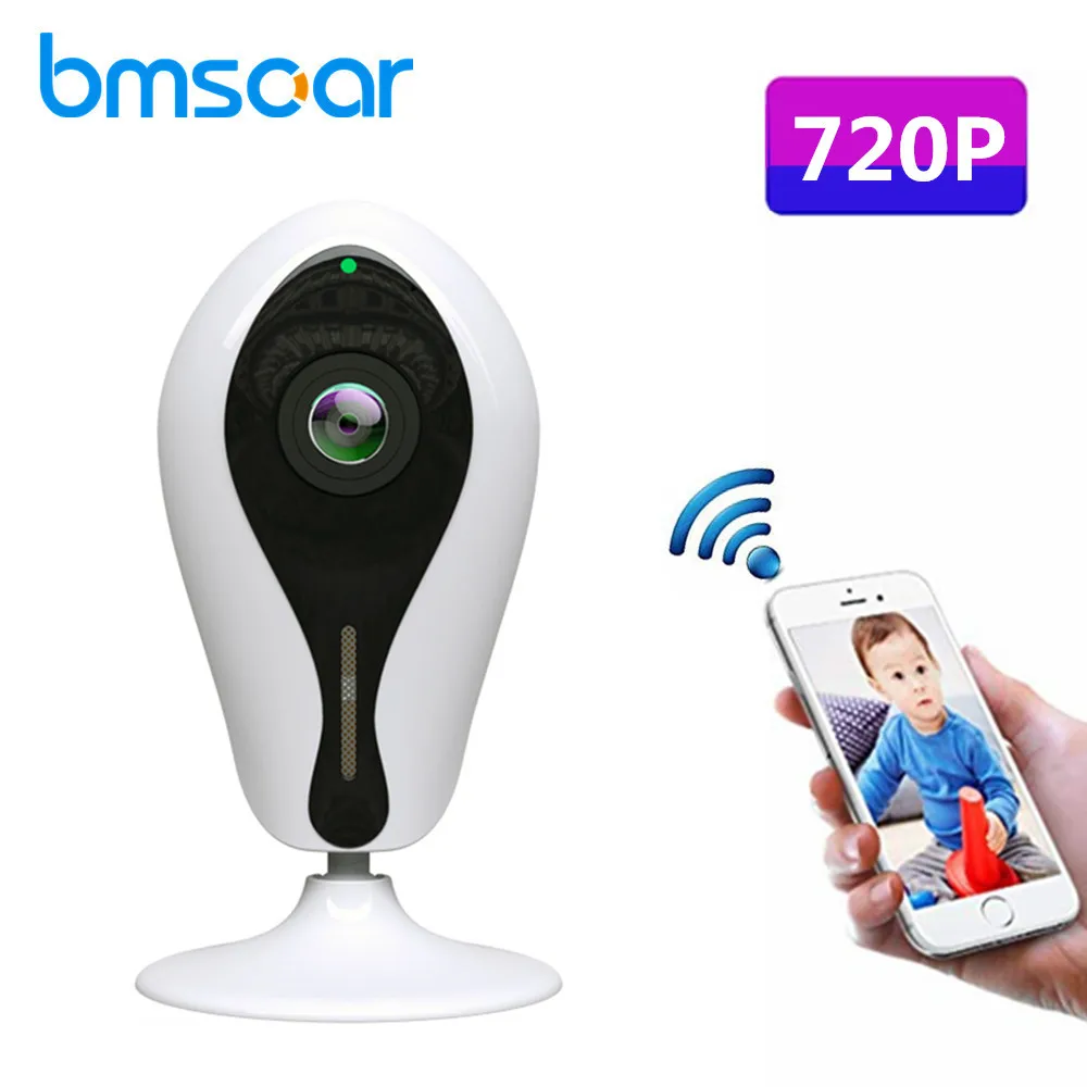 IP Wi-Fi Камера 185 градусов Беспроводной 720 P HD видеонаблюдения сигнализации