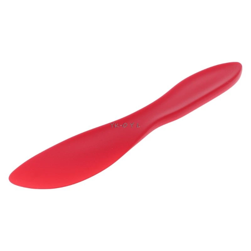 

Non Sticky Toast Bread Spread Butter Spatula Cake Cream Scraper Home Baking Tool Red Butter Spatula