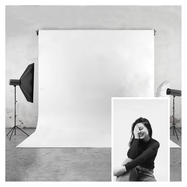 White Photo Background Huayi Vinyl Glare Free Photography Backdrop White Photo Background Huayi Vinyl Glare Free Photography Backdrop For Studio Pictures Or Home