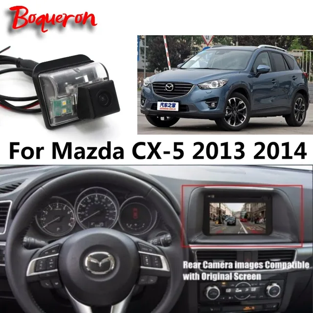 Car Rearview Camera Connect Original Screen For Mazda Cx5 Cx 5 Cx 5