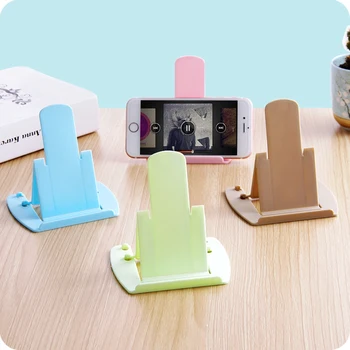 

Portable Mini Mobile Phone Holder Foldable Desk Stand Holder2 degree Adjustable Universal Shelf Rack for iPhone Andorid Phone