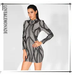 Love& Lemonade нагрудный карман украшение прямой синий искусственная кожа Bodycon куртка LM81466Jacket