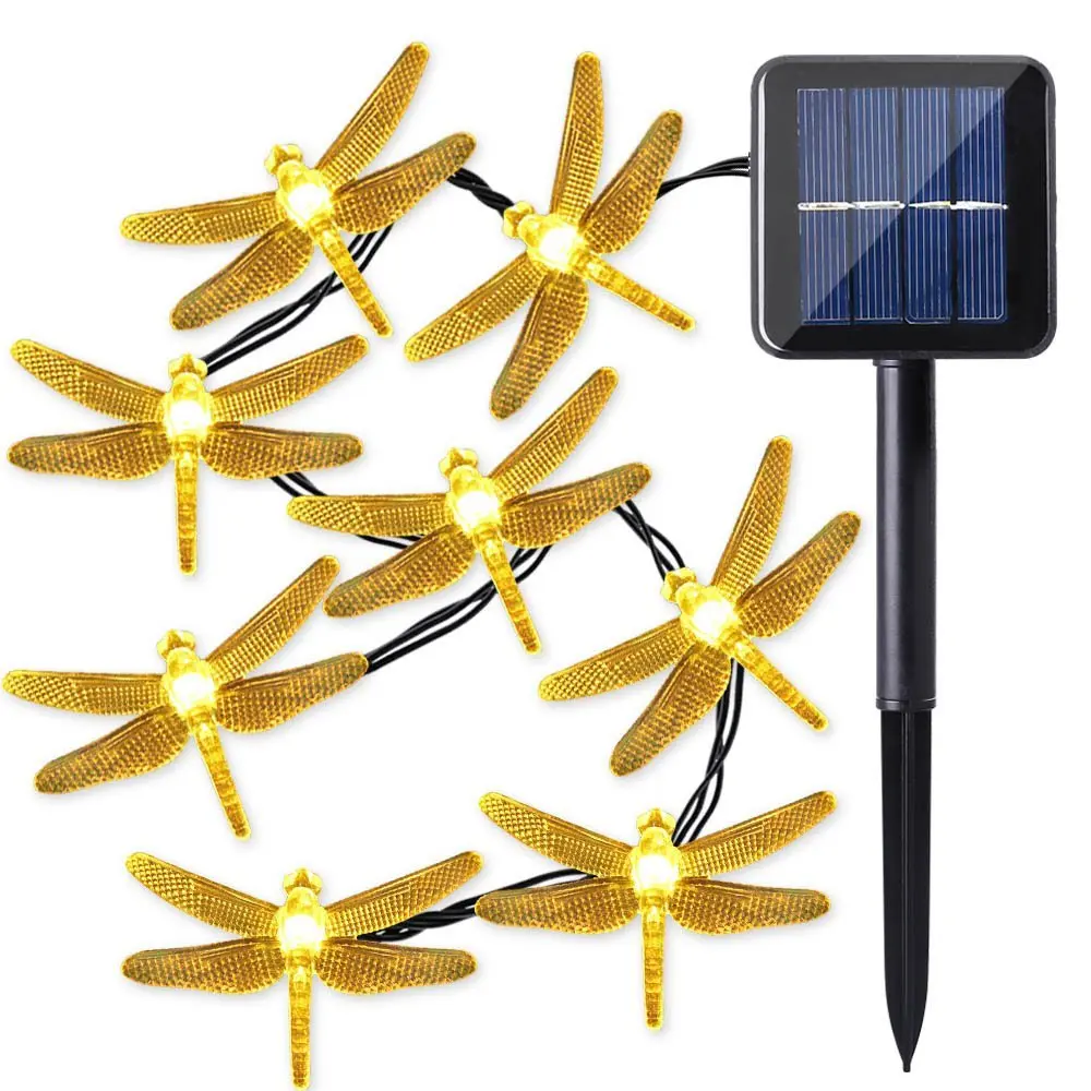 Dragonfly Solar String Lights (7)