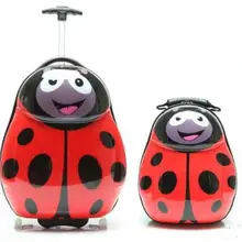 Чемодан на колесиках для детей, чемодан для переноски, чемоданы с героями мультфильмов, сумка на колесиках для детей, рюкзак для путешествий