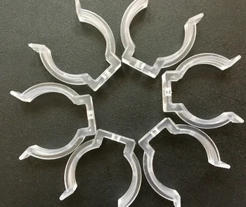 

500pcs plastic G13 T8 light clips for led light tube, fluorescent bulb