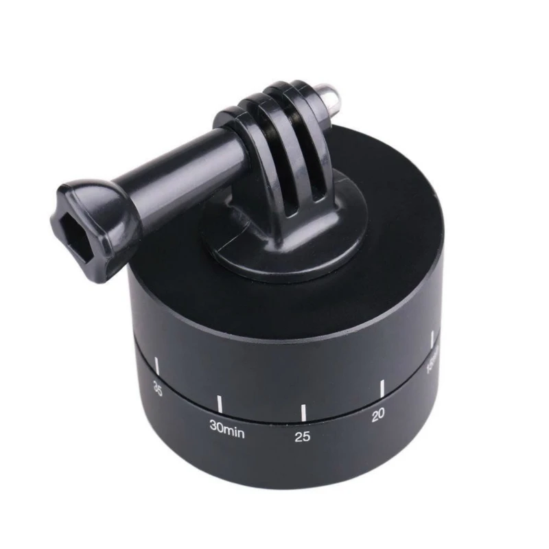 

Time lapse 360 Degree Auto Rotate Camera Tripod Head Base 360 Timelapse for Canon Nikon DSLR Gopro Cameras