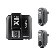 Godox X1T-C ttl 2,4G беспроводной триггер+ 2x XTR-16 флэш-приемники для Canon