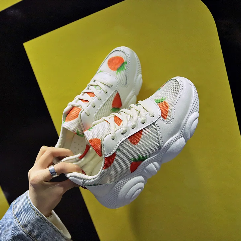 

Casual Shoes Women Chunky Sneakers Fashion Dad Shoes for Women Spring Autumn White Shoes Chunky Sneaker Vulcanize Shoes