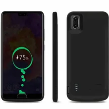 5000 мАч Внешний аккумулятор чехол для HuaWei P20 внешний аккумулятор запасное зарядное устройство чехол USB