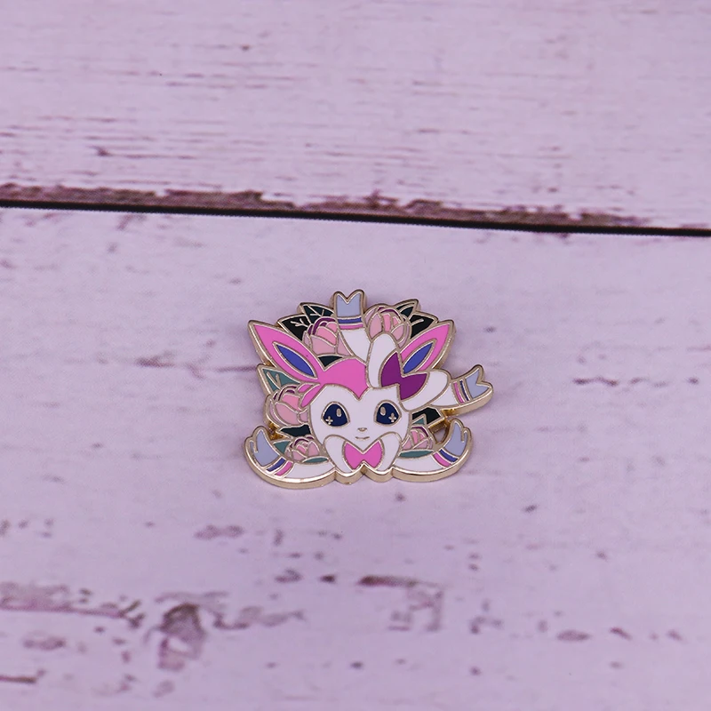 

Sweet Espeon Enamel Pin cute game pin art jewelry
