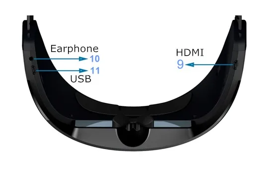 3D 5,8G 40 каналов 98 дюймов ЖК-дисплей с эффектом погружения FPV очки Бинокулярные очки для очков для 5,8G FPV Квадрокоптер