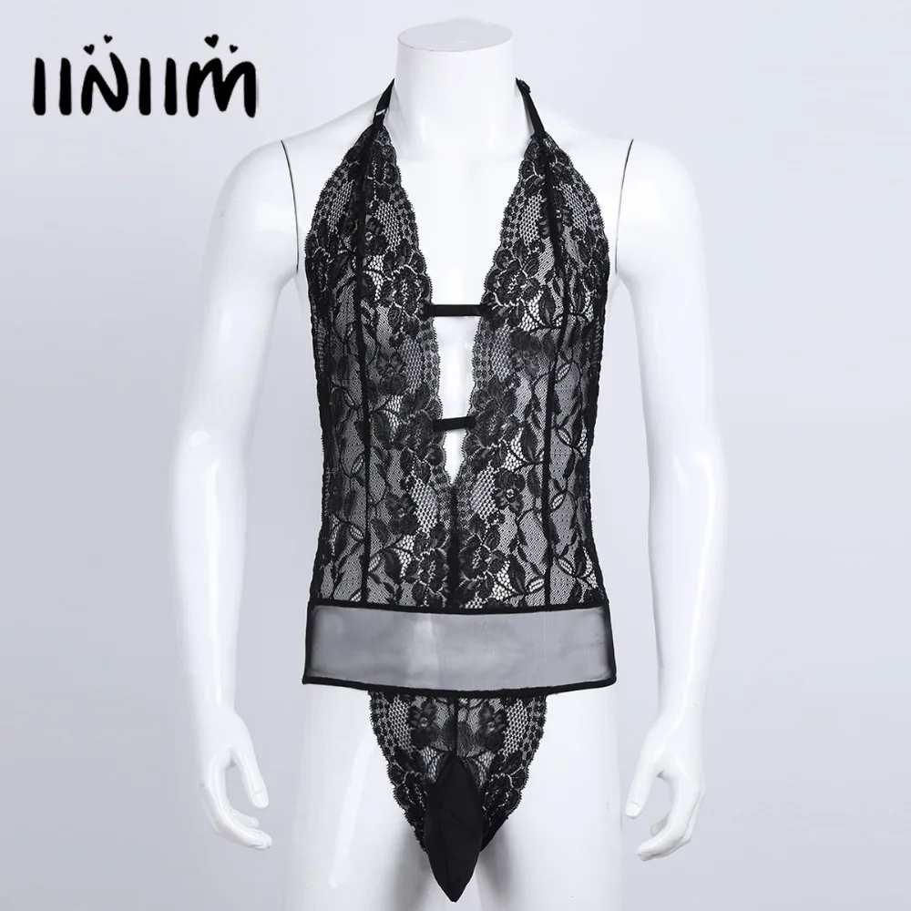 mens lace jumpsuit