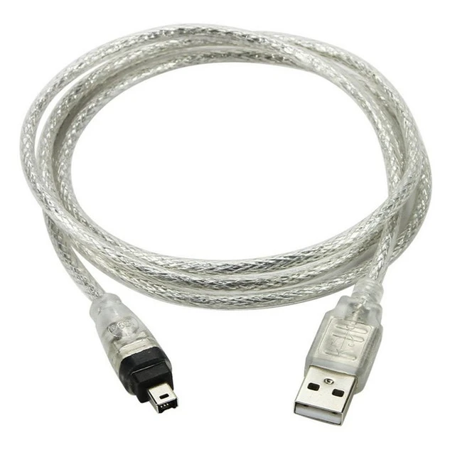 USB-Stecker auf Firewire ieee 120 4-poliges Ilink-Adapter kabel Firewire-Kabel  für Sony-DCR-TRV75E-DV-Kamera kabel cm 4 Fuß - AliExpress